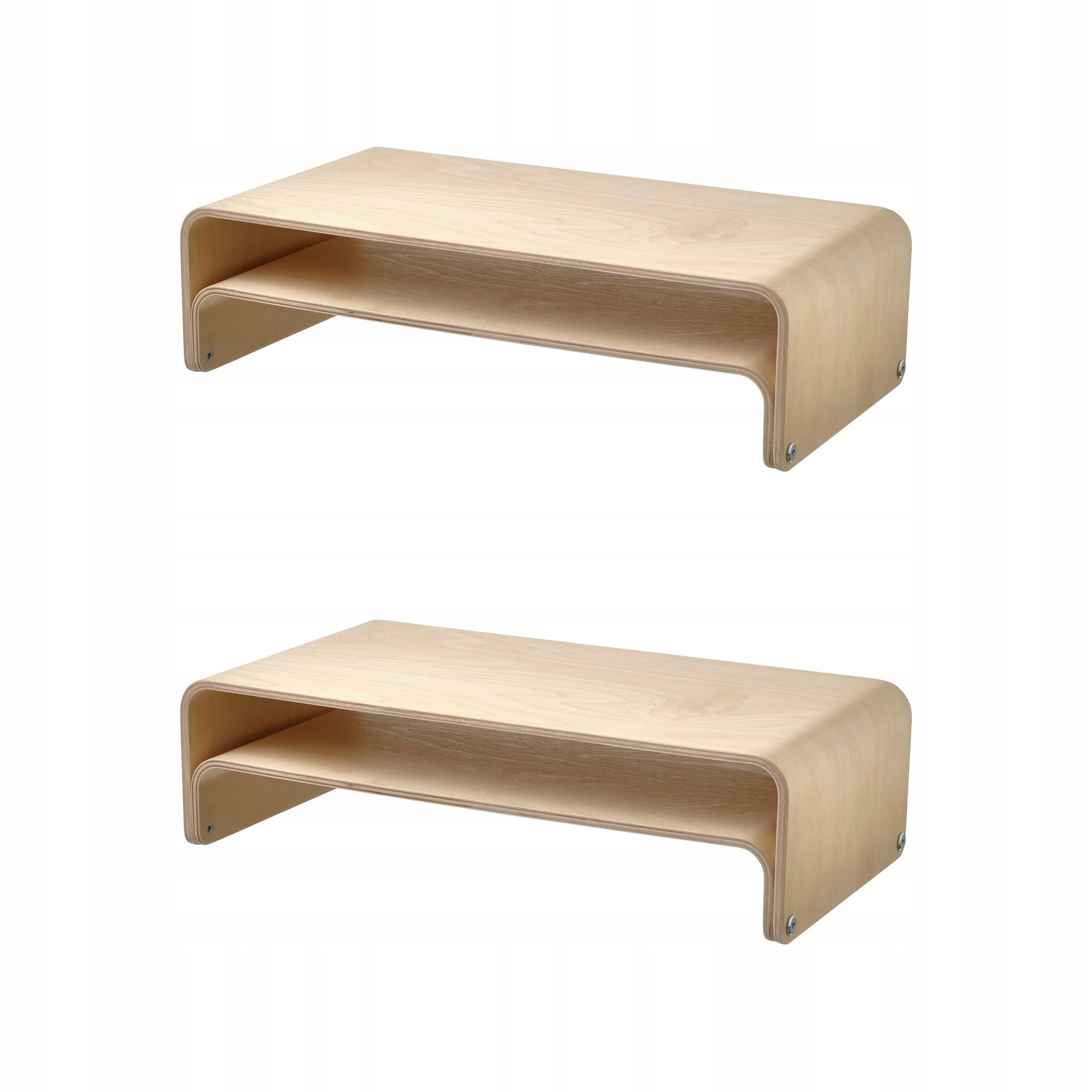 2 ks Podstavec pod notebook bříza ergonomická 52x26 cm Vattenkar