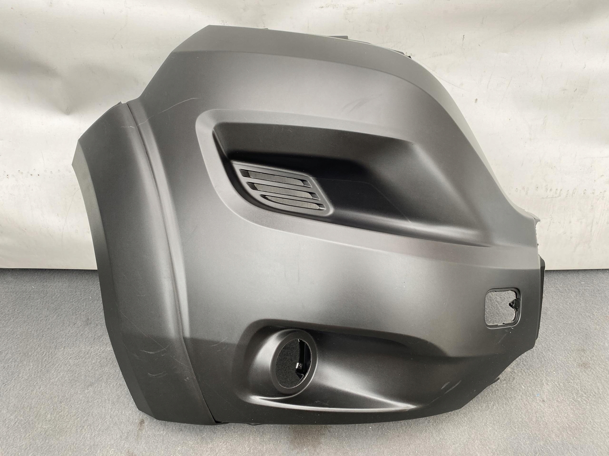 DUCATO BOXER JUMPER 17- bumper front corner black right moulding fog light