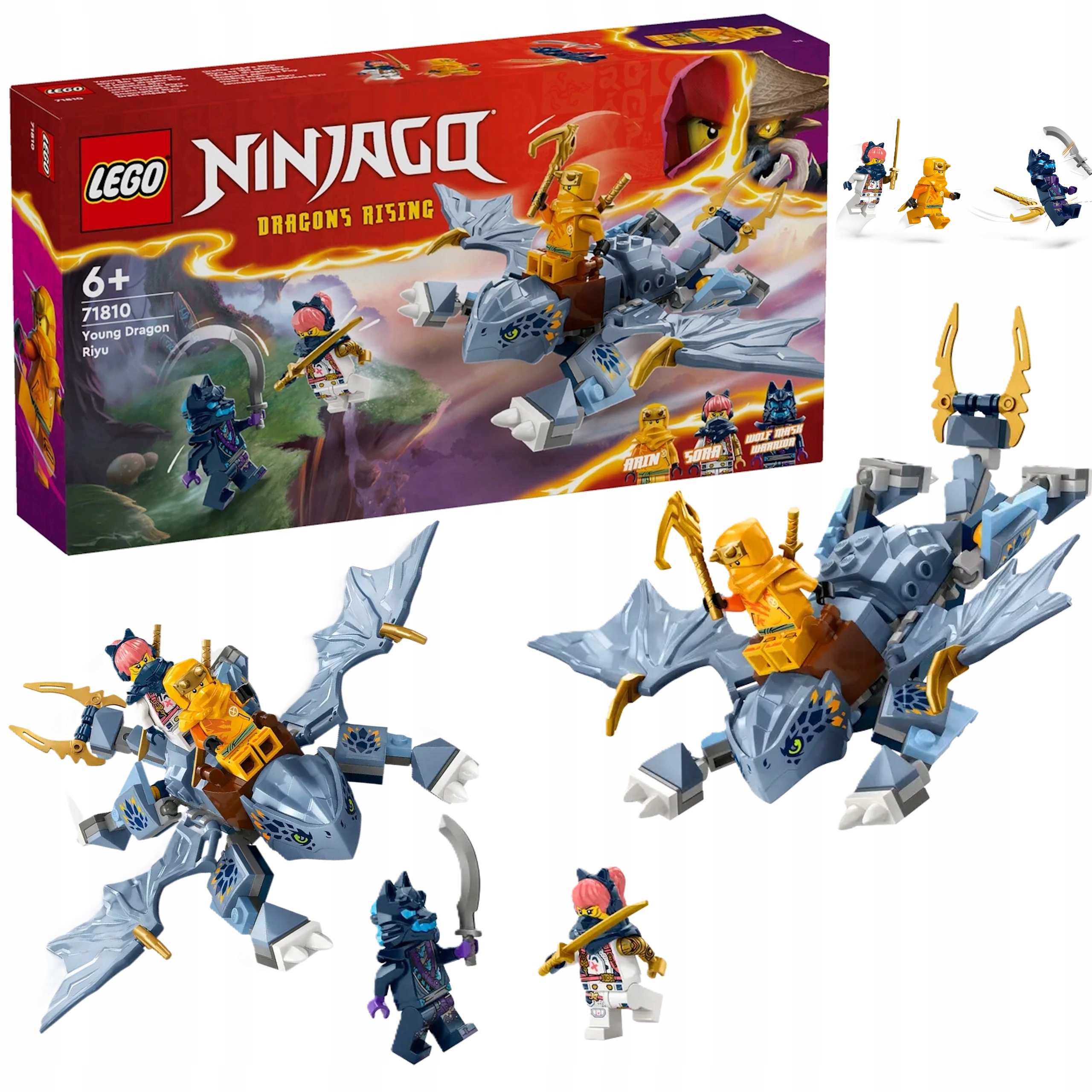 Lego Ninjago Smoczątko Riyu Mały Smok Zestaw Do Budowania Na Święta