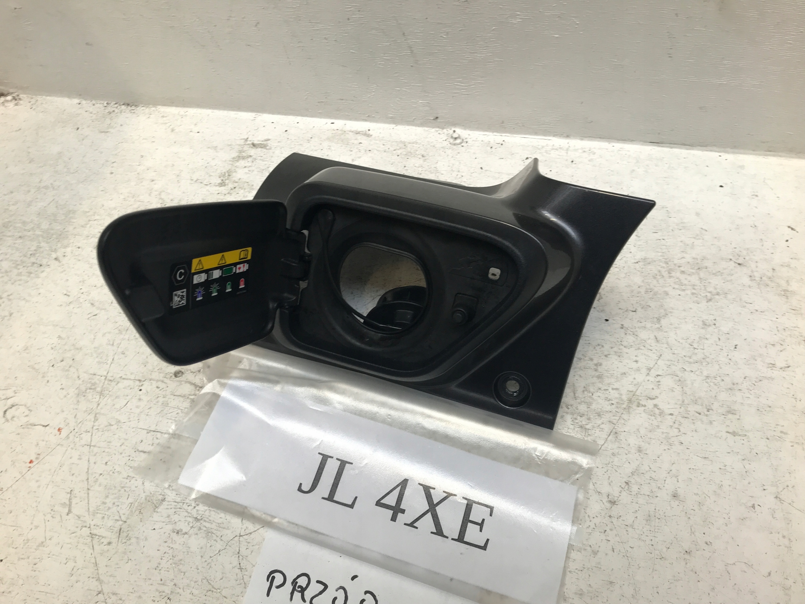 JEEP WRANGLER JL 4XE PODSZYBIE NAROŻNIK KLAPKA PLUG IN GRANITE CRYSTAL