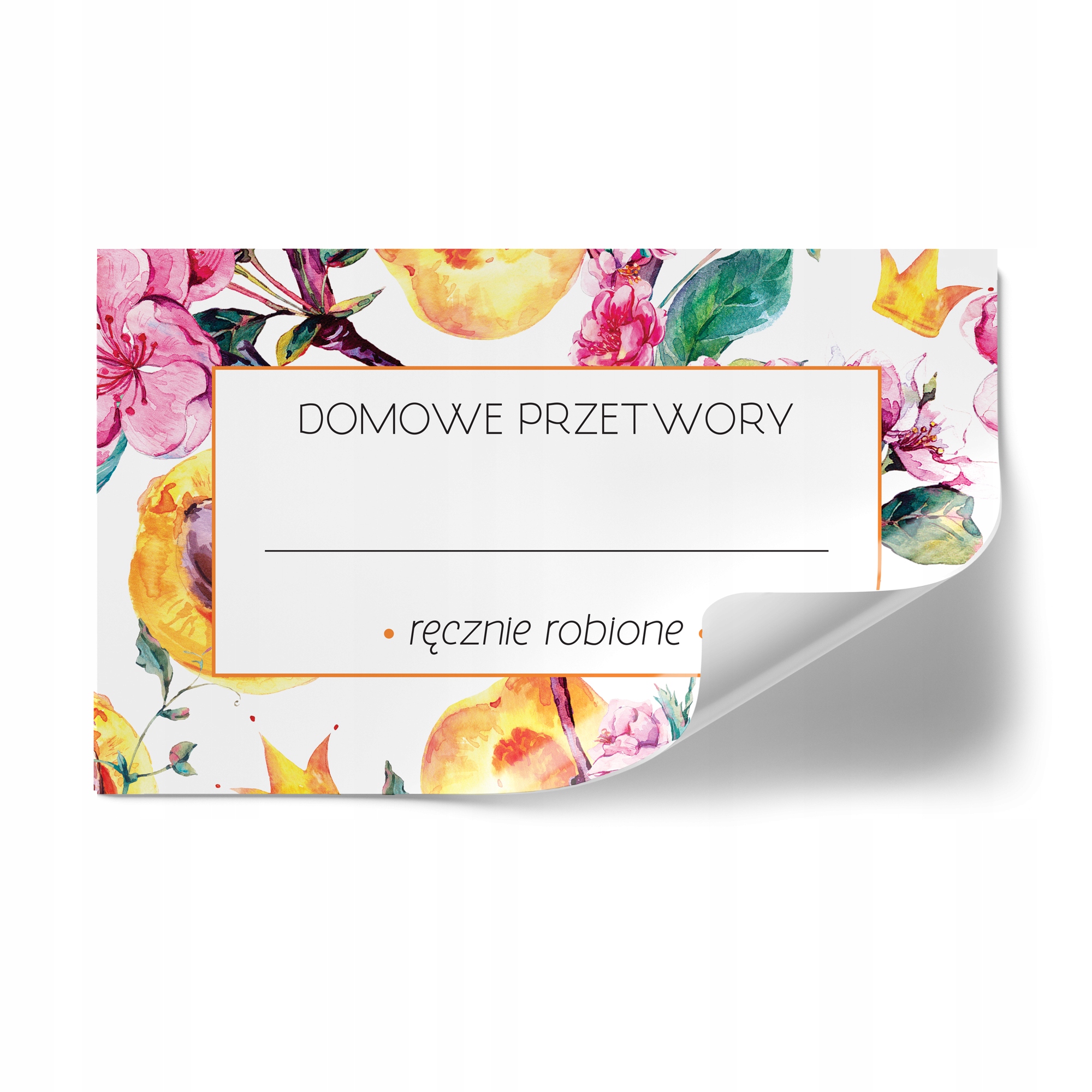 

Etykiety Naklejki Przetwory Dżem Na Słoiki 20szt