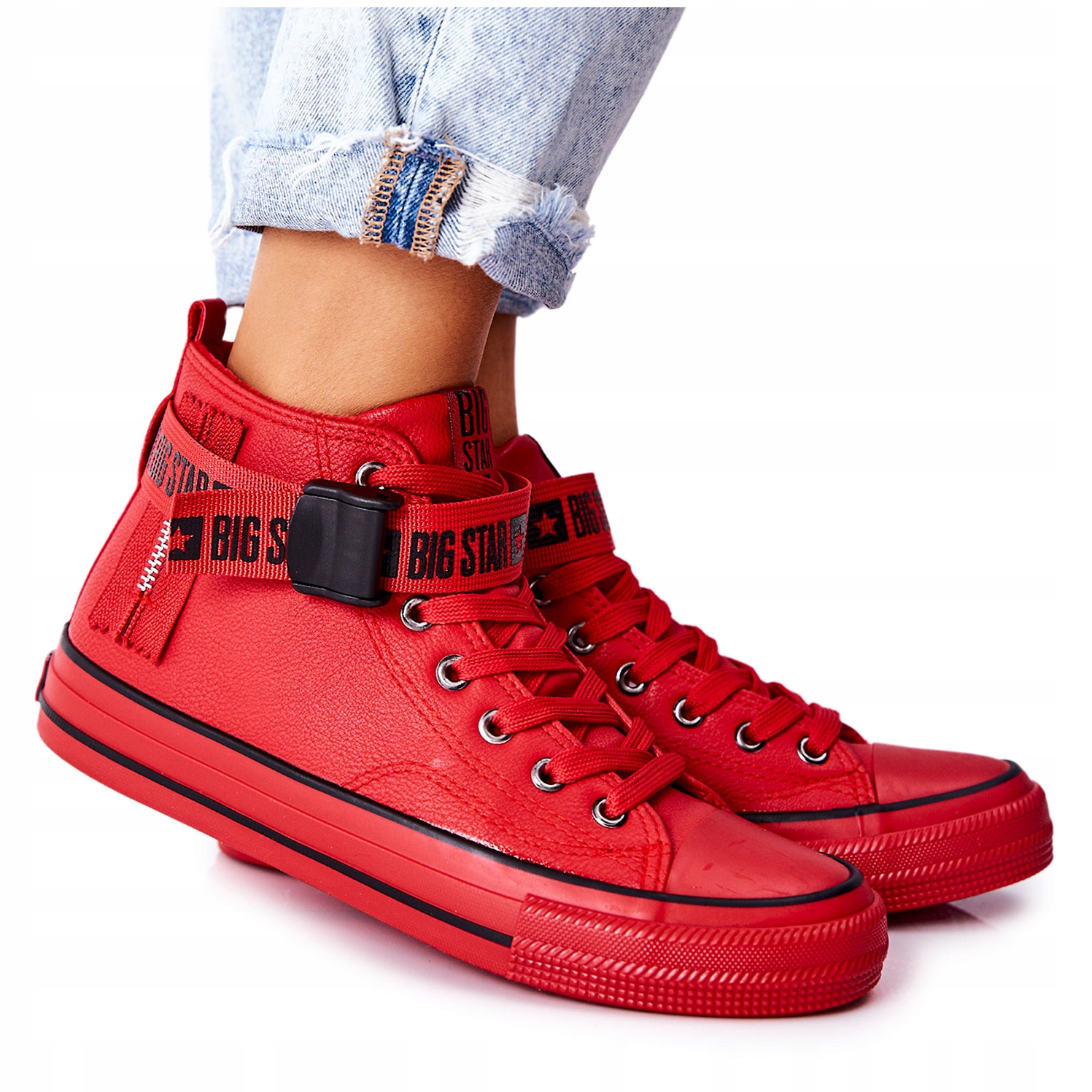 

Ocieplane Trampki Big Star GG274028 Czerwone 38