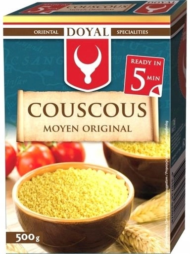 Levně 5X Kuskusová kaše 500 g Doyal