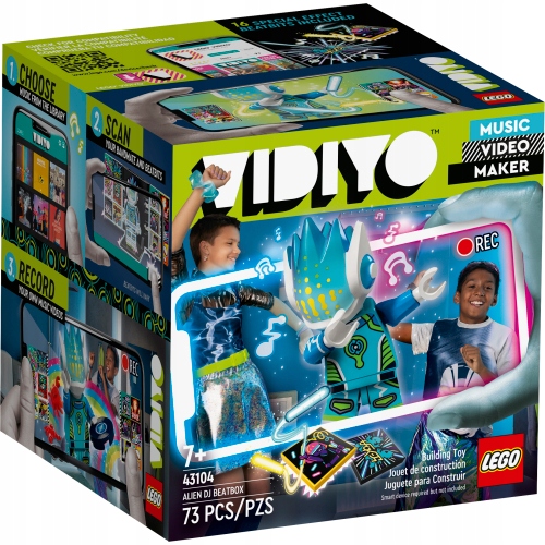 LEGO VIDIYO 43104 ALIEN DJ BEATBOX NOWE