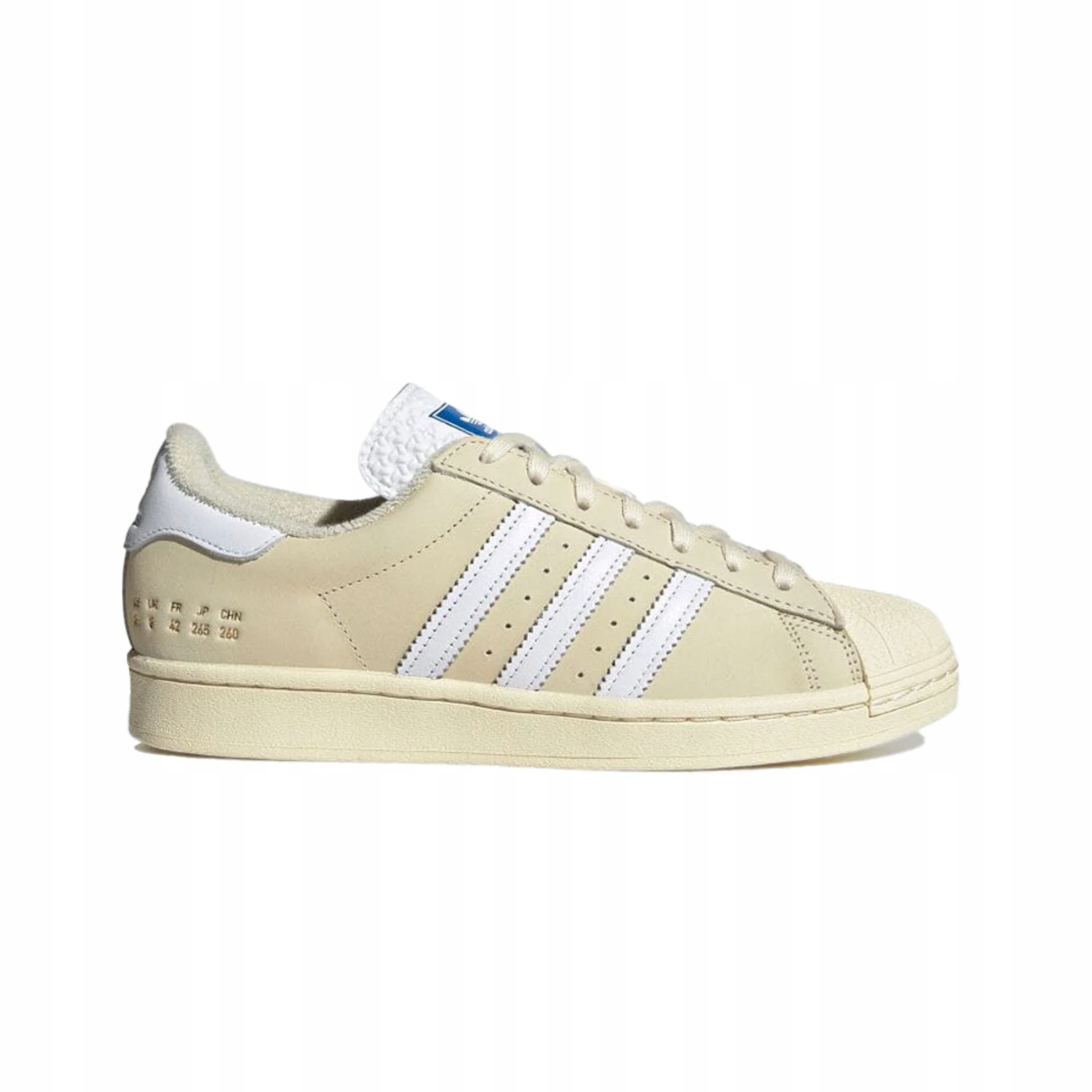 adidas Superstar Cream Natural Beżowe Kremowe Damskie Skóra H05658 39 1/3