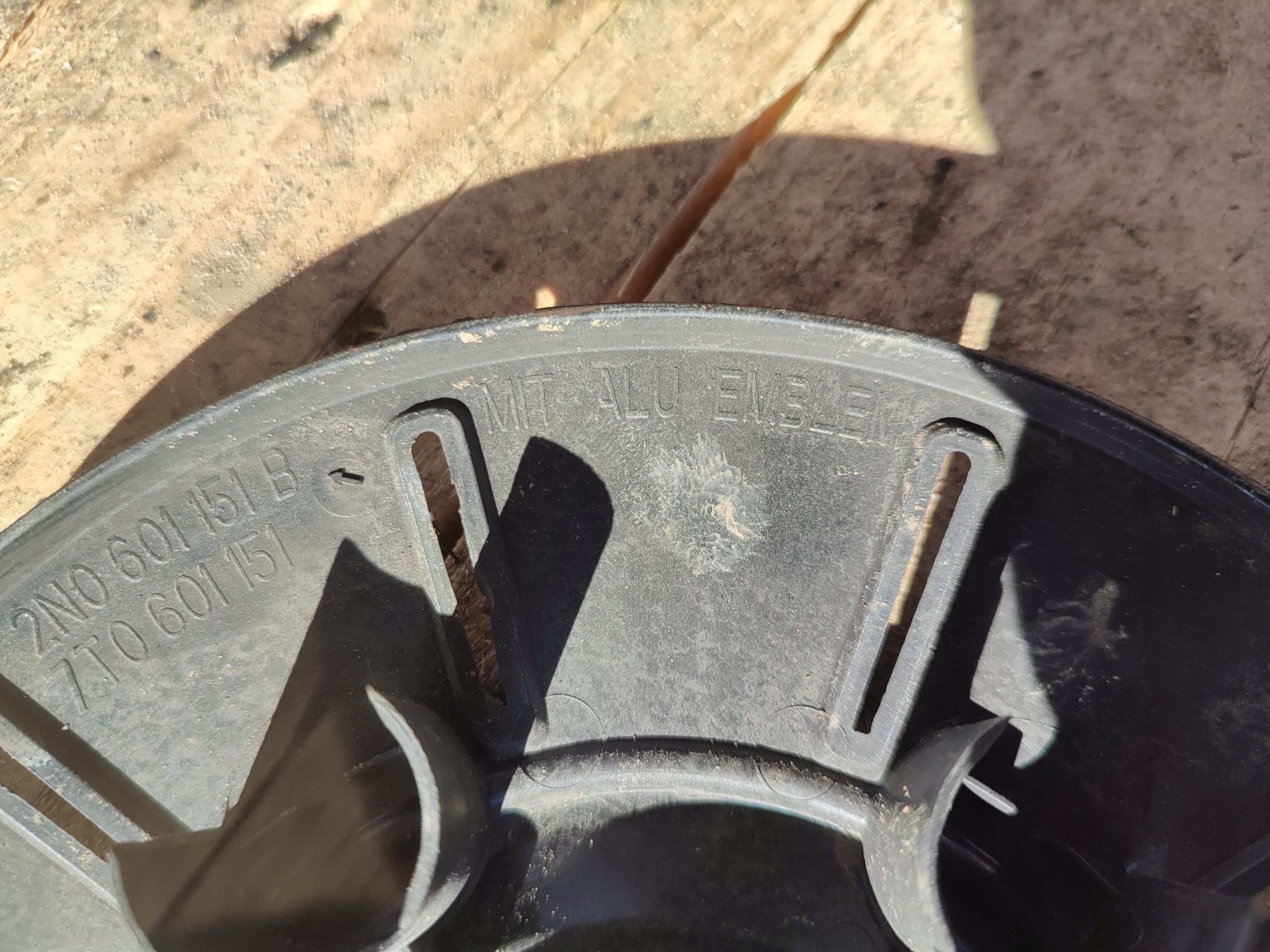 Coperchio copri - VOLKSWAGEN CRAFTER II 2N0601151B 2N0601151 7T0601151