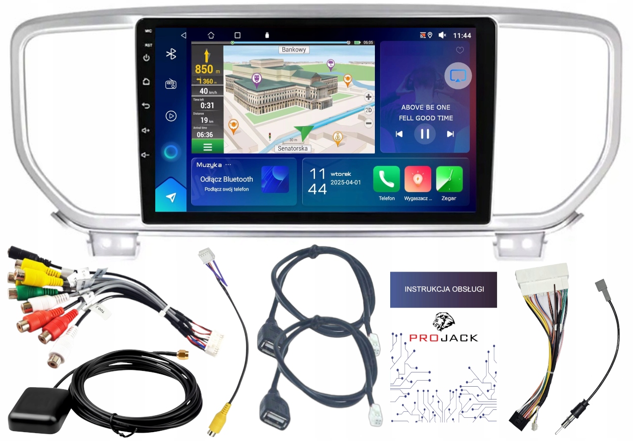 Autorádio Gps Kia Sportage 2018-2022 Wifi Carplay Bt Usb 2GB 64GB