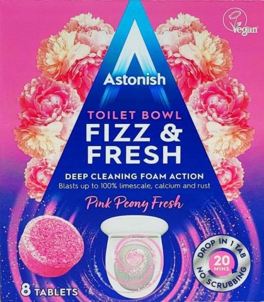

Astonish Frizz Fresh Tabletki Do Wc Pink Peony 8sz