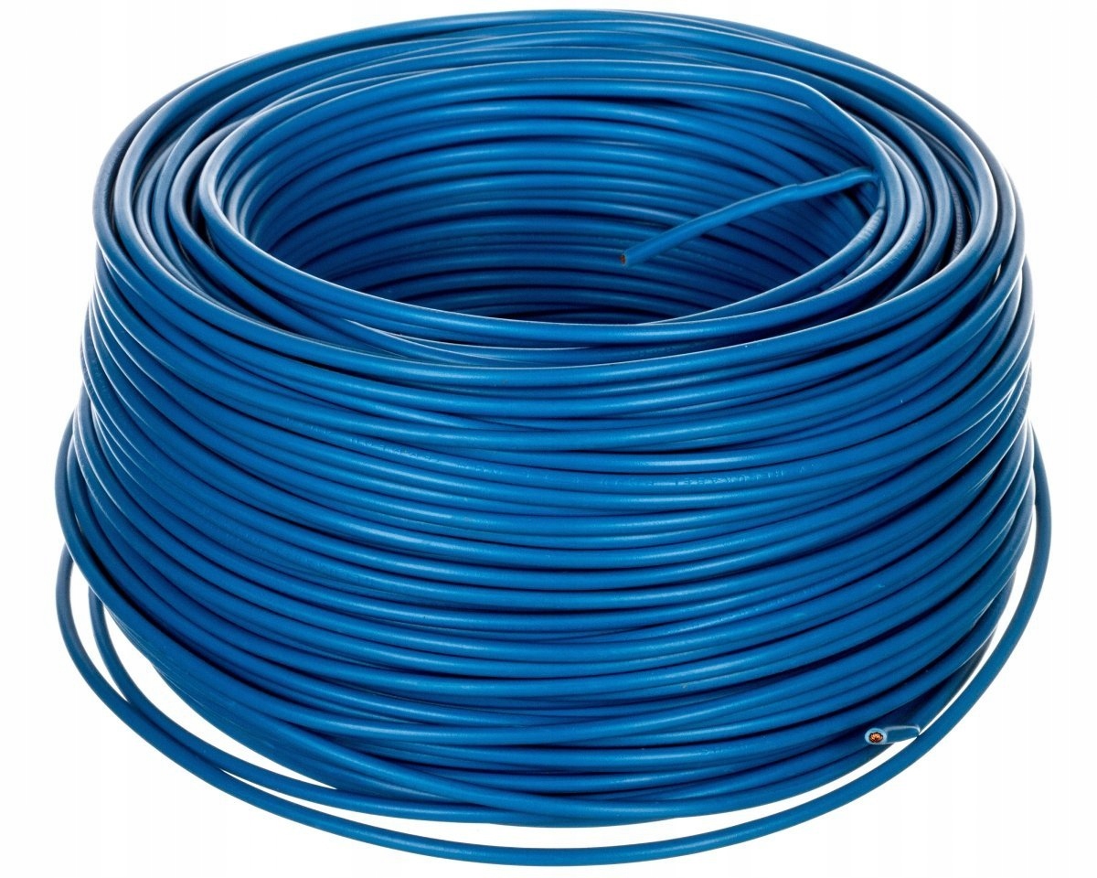 

Przewód giętki H07V-K (LgY) 1x2,5 niebieski 100m