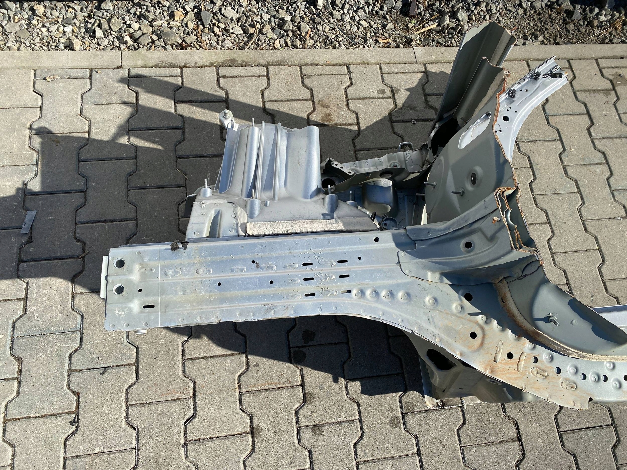 quarter right front Cadillac CTS III 2014+