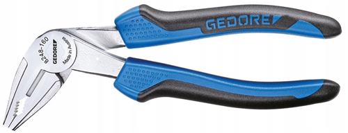 Kombinerki, szczypce uniwersalne kątowe płaskie 160mm 8248-160 Jc Gedore