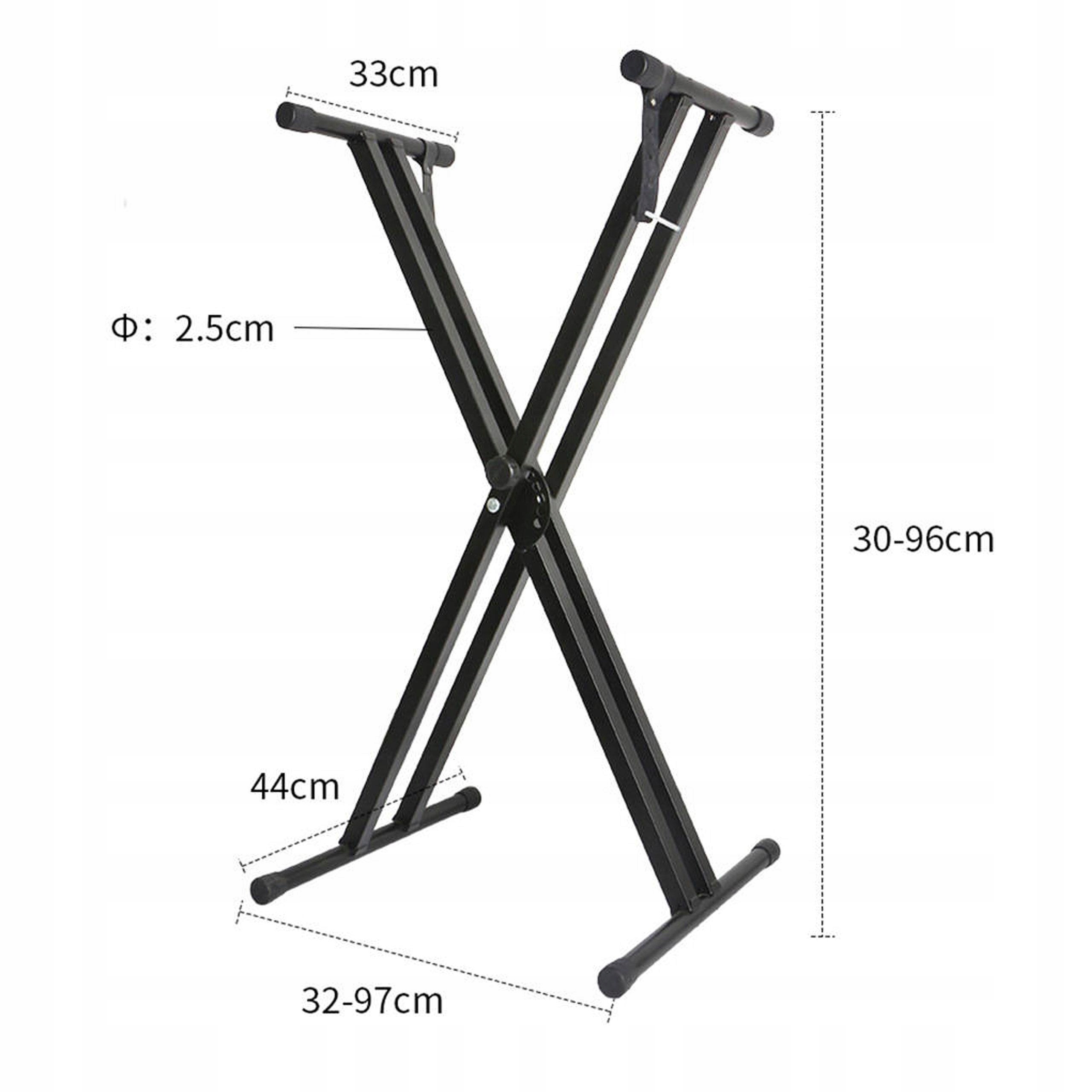STATYW STOJAK NA KEYBOARD KLAWISZE REGULOWANY KA-LINE STAND Q-2XC CZARNY Marka Kaline