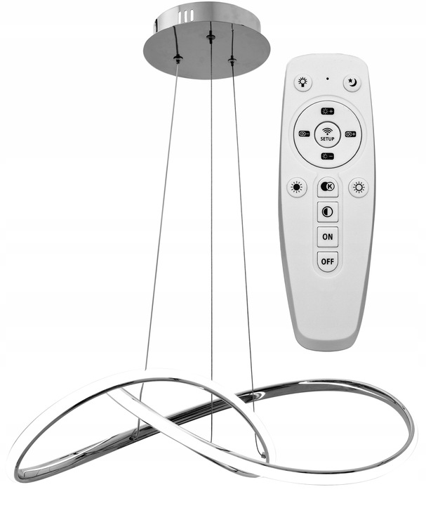 

Lampa Sufitowa Wisząca Ring Nowoczesna Led Pilot