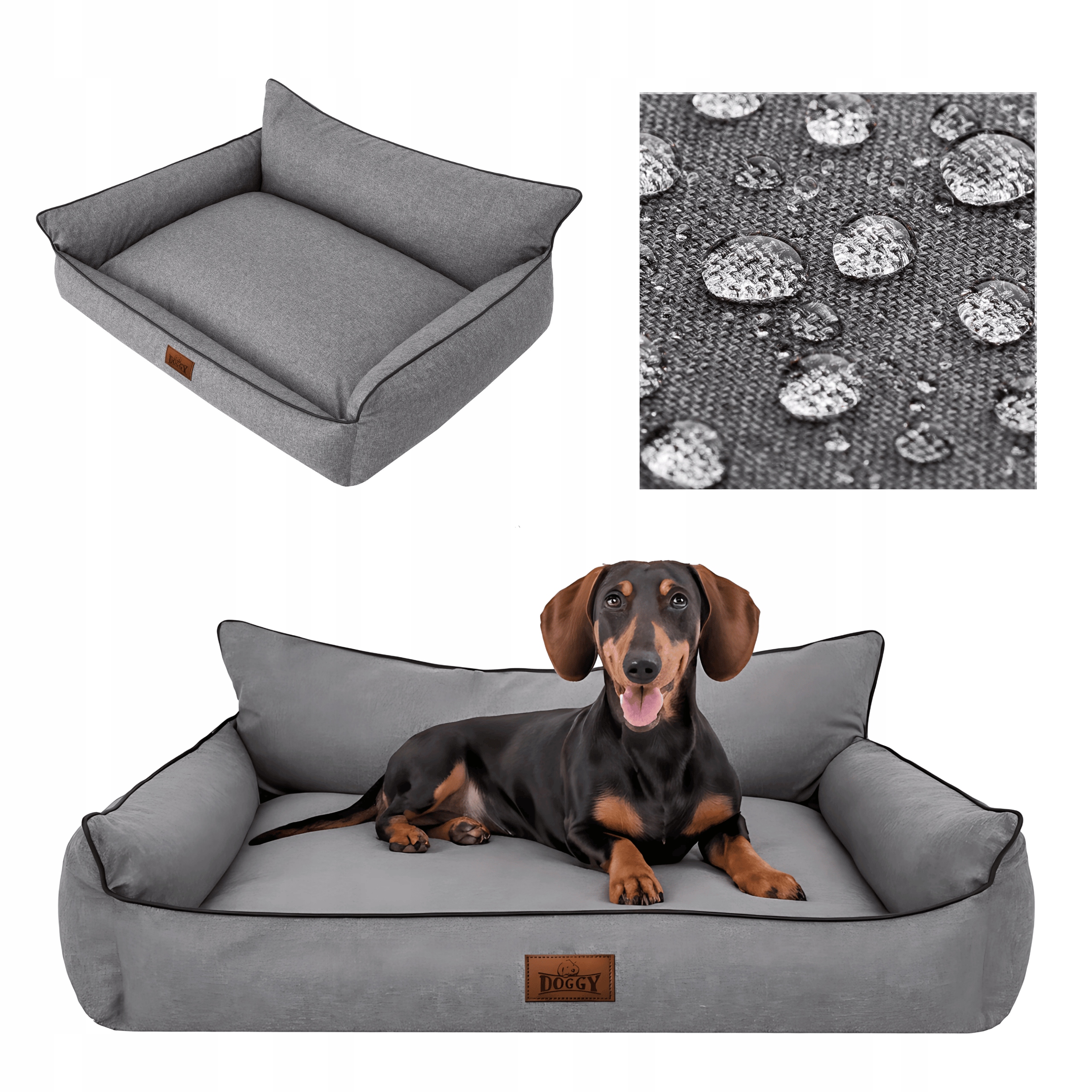 Legowisko dla psa wodoodporny kojec kanapa dla psa L 64x49 cm