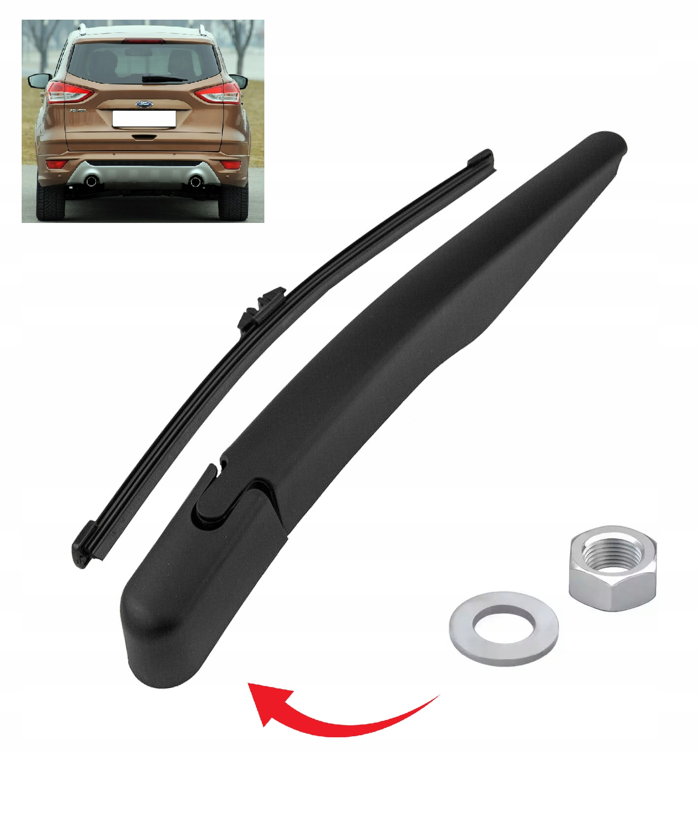 RAMIĘ WYCIERACZKA TYŁ PLASTIKOWE FORD KUGA II 2012