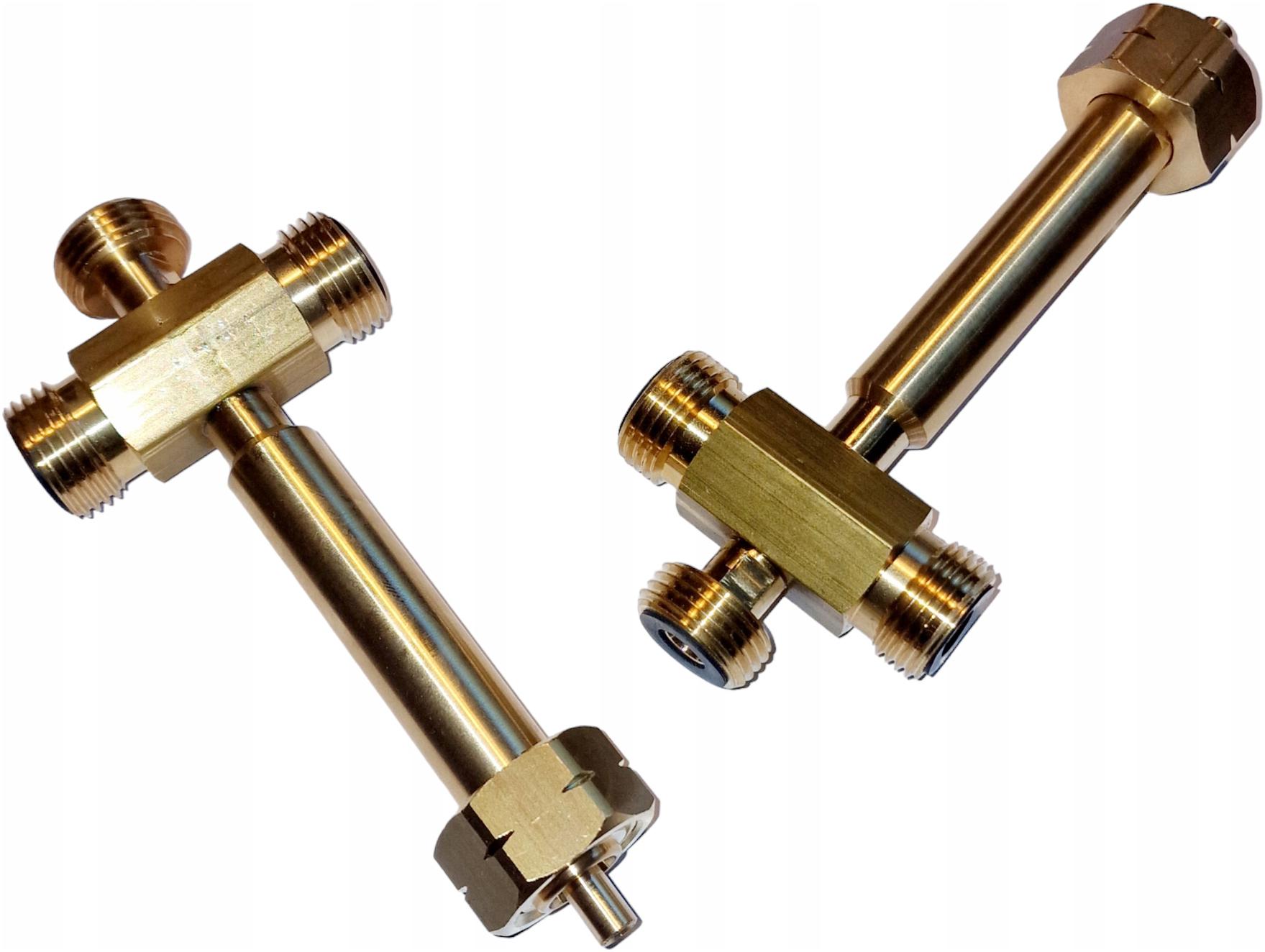 Čtverec plynové láhve 3X 21,8L zew 21,8 L wew rozdělovač