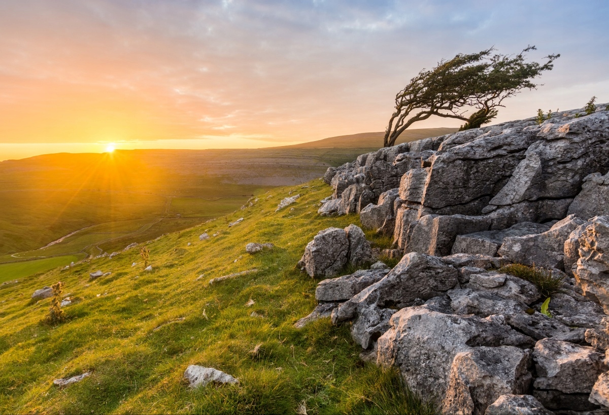 

Fototapeta Flizelinowa Zachód słońca - 104x70