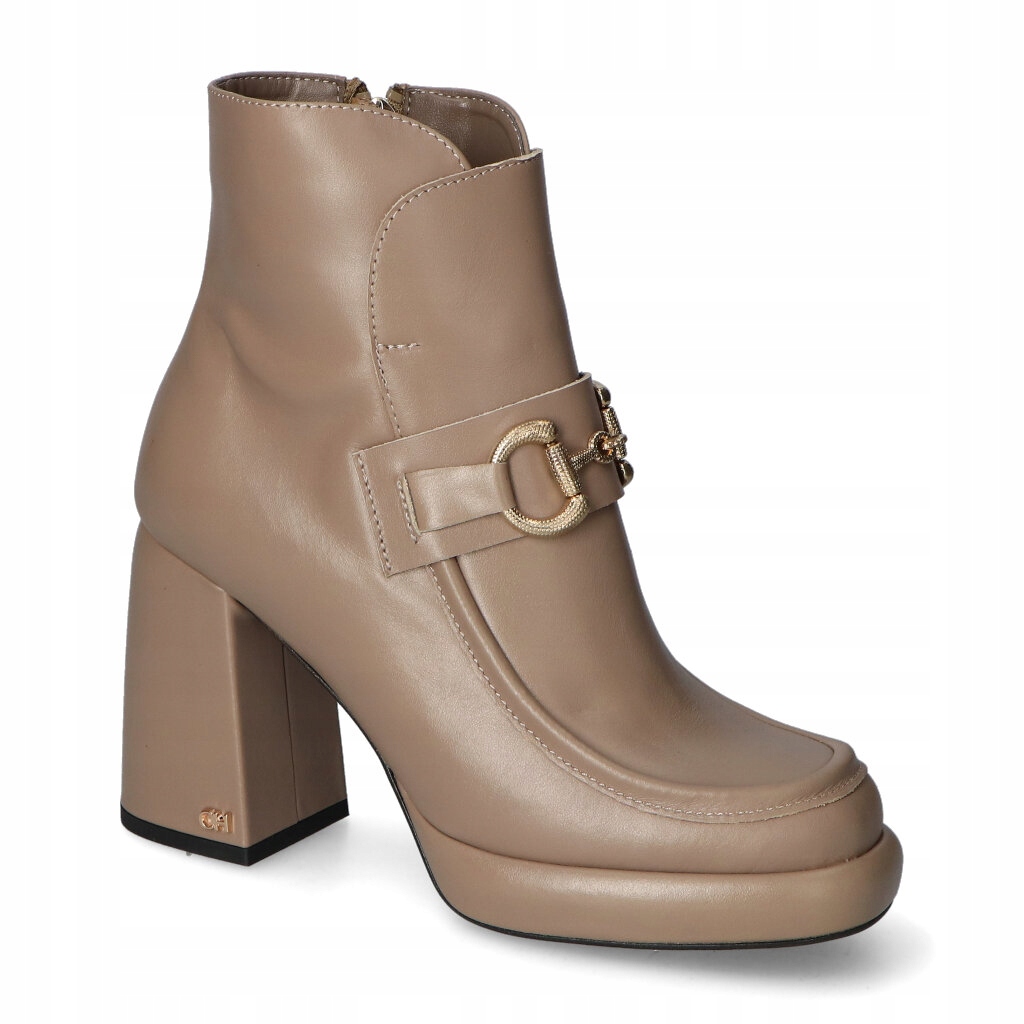 Kotníkové Boty Chebello 4259-477 Béžová lico 36