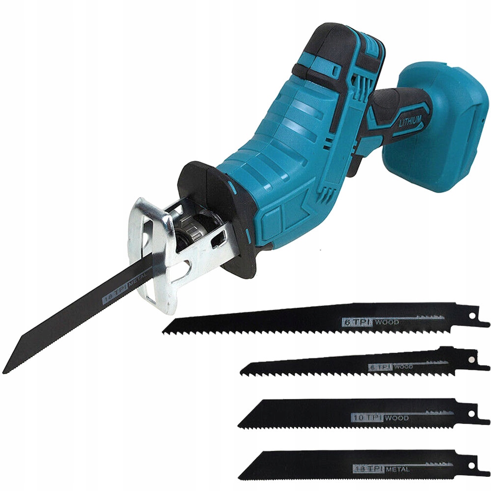 Akumulátorová Pila Ocaska 18v 4 x Nůž na dřevo Led 3000 ot/m