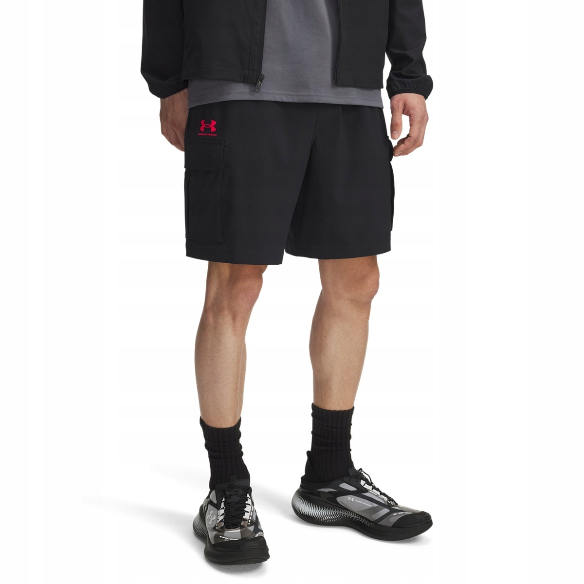Under Armour Pánské kraťasy Under Armour Ua Vibe Woven Cargo Short-BLK