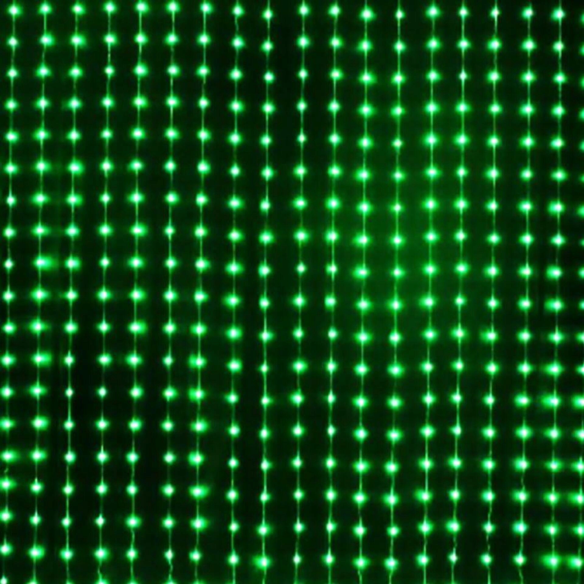 Aca Lighting Vianočné osvetlenie 400 Rgb Led Smart záclona 200x200cm diaľkové