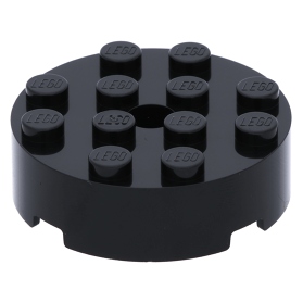 

Lego Klocek okrągły 4x4 87081 czarny
