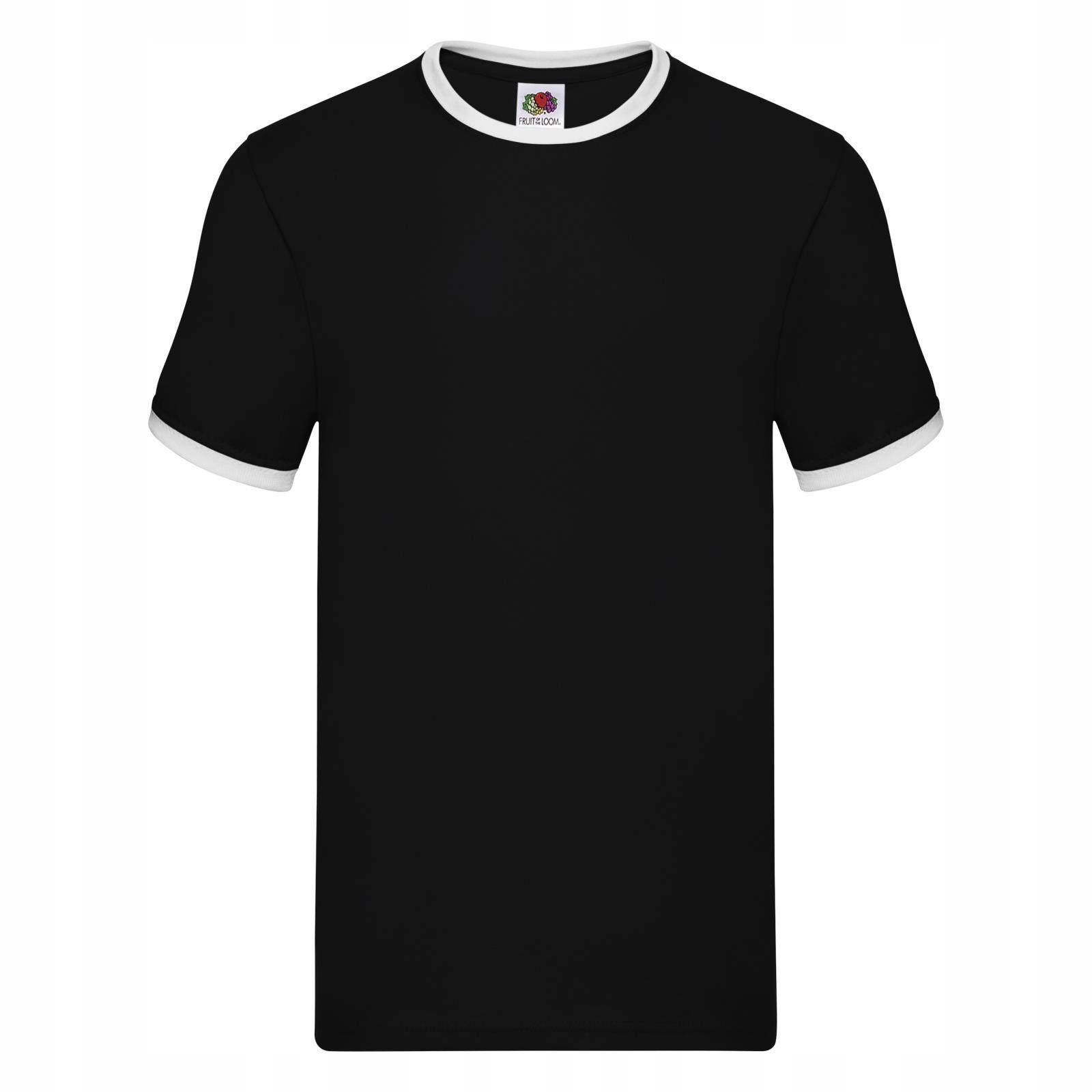 

Koszulka Męska T-shirt White/Black XL