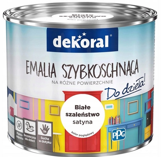 

Emalia Dekoral Akrylux Białe Szaleństwo 0,5L