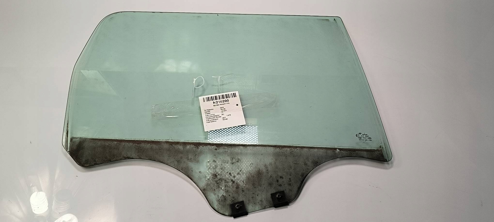 window right rear part DACIA LOGAN MCV