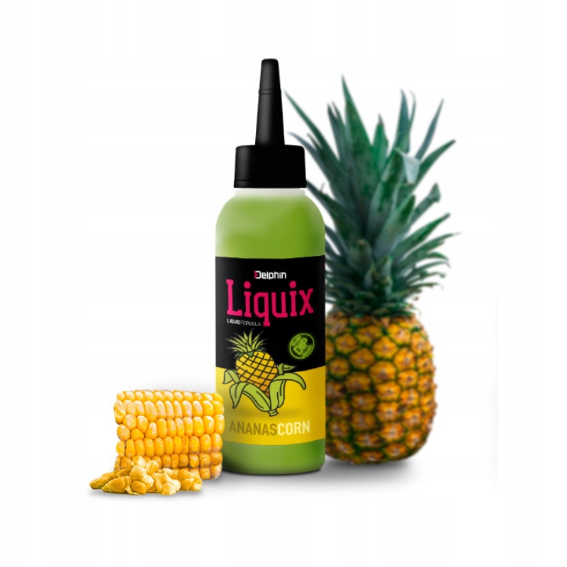 Delphin Dip Smoke Fluo LiquiX 100ml Ananas Corn