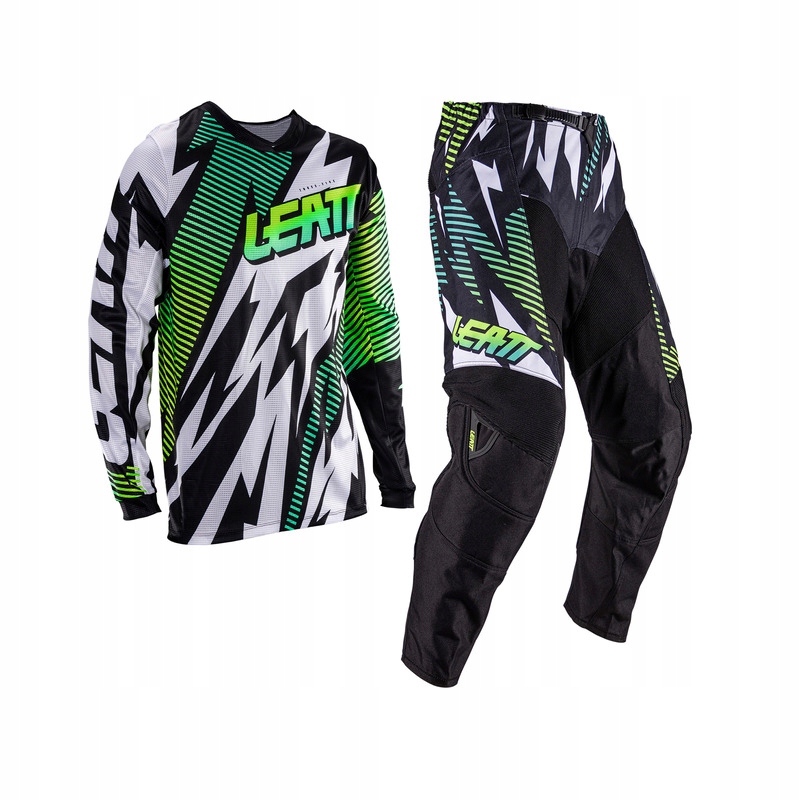 Offroadový Odev Mikina A Nohavice Leatt Ride Kit Moto 3.5 Storm Teal Xs