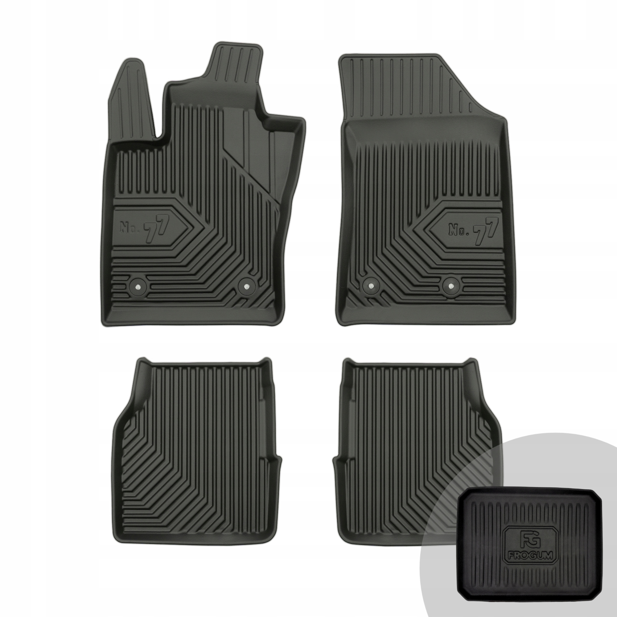 Frogum Koberce do auta pro Jeep Compass II od roku 2016