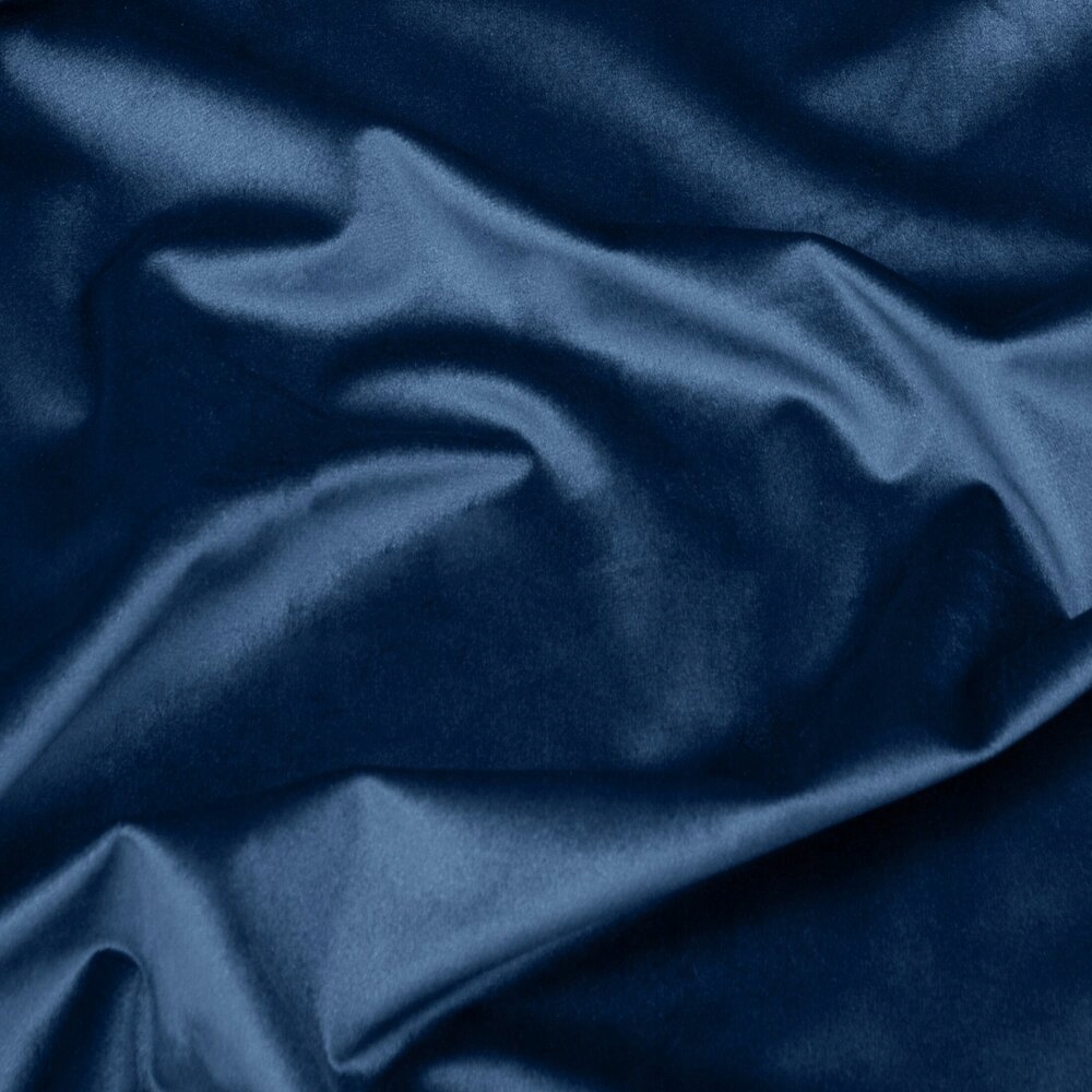 

Materiał Na Zasłony Welwet granatowy 300x10 cm
