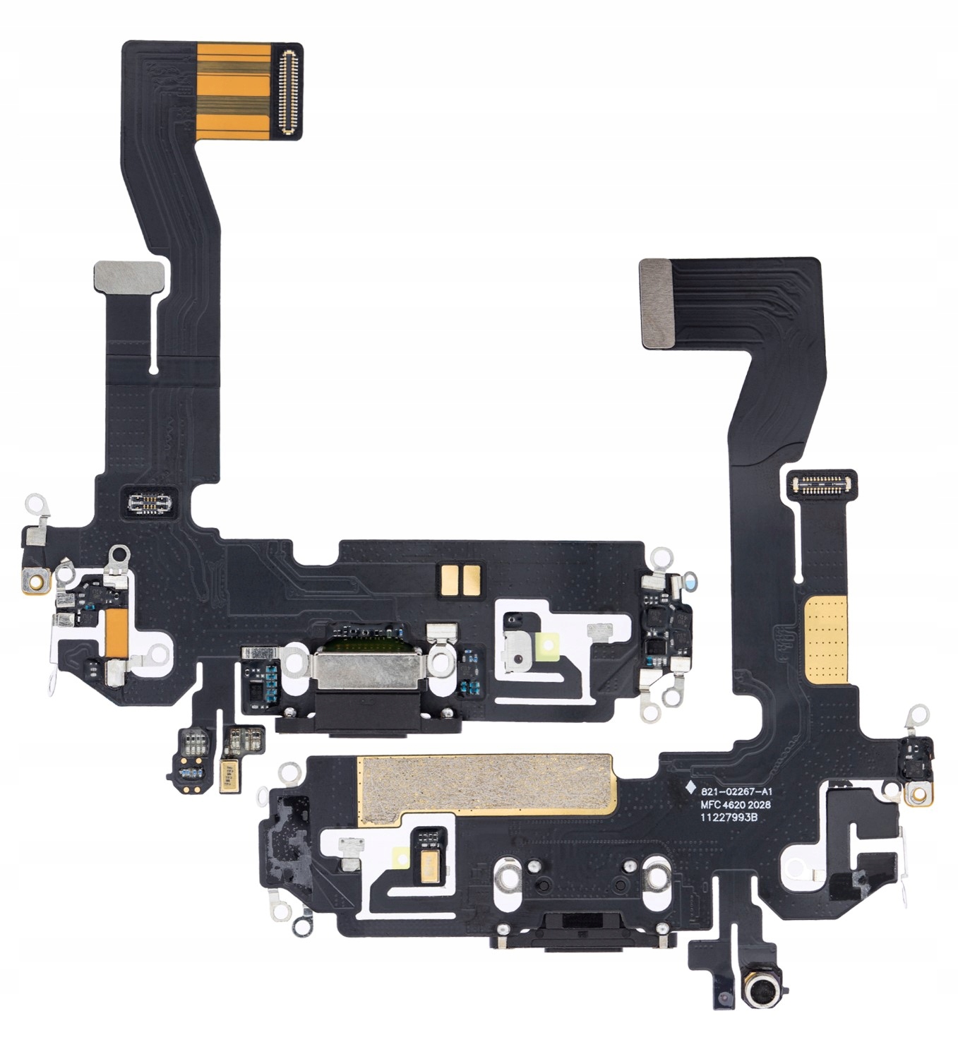 Hq Złącze ładowania gniazdo Usb do iPhone 12 12 Pro czarne/grafitowe