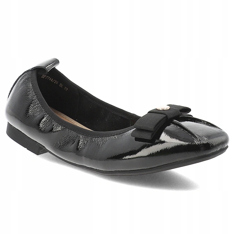 Dámské baleríny Filippo, černé, DP7744/26