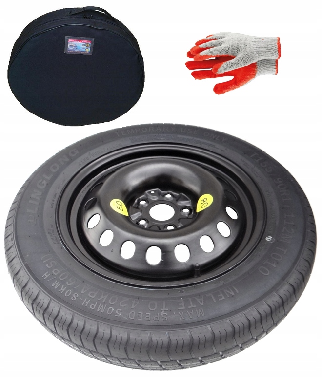 nové Dojezdové Kolo 155/90 R17 Suzuki Across Pouzdro
