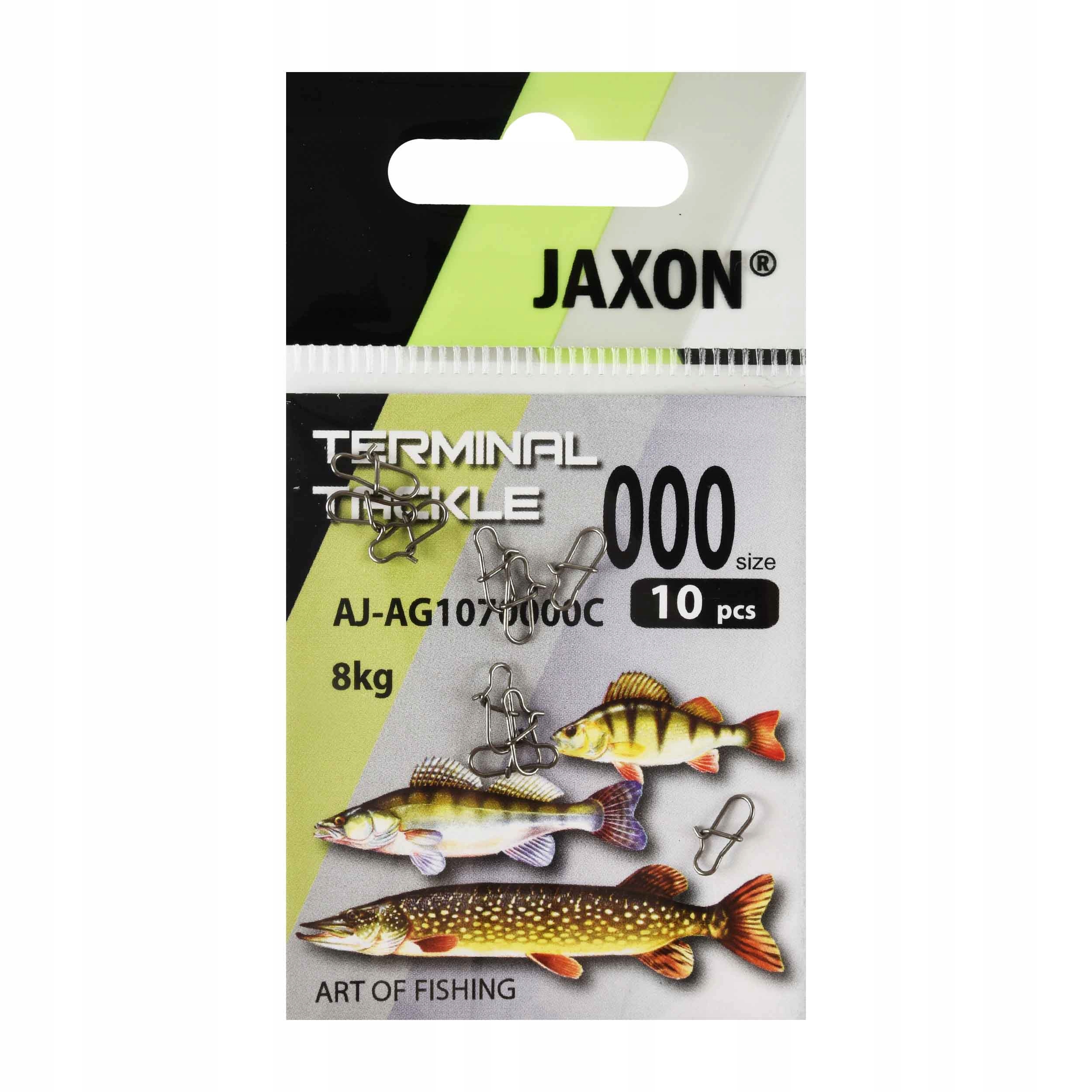 Agrafka Jaxon Strong rozm.000 czarna op.10szt.