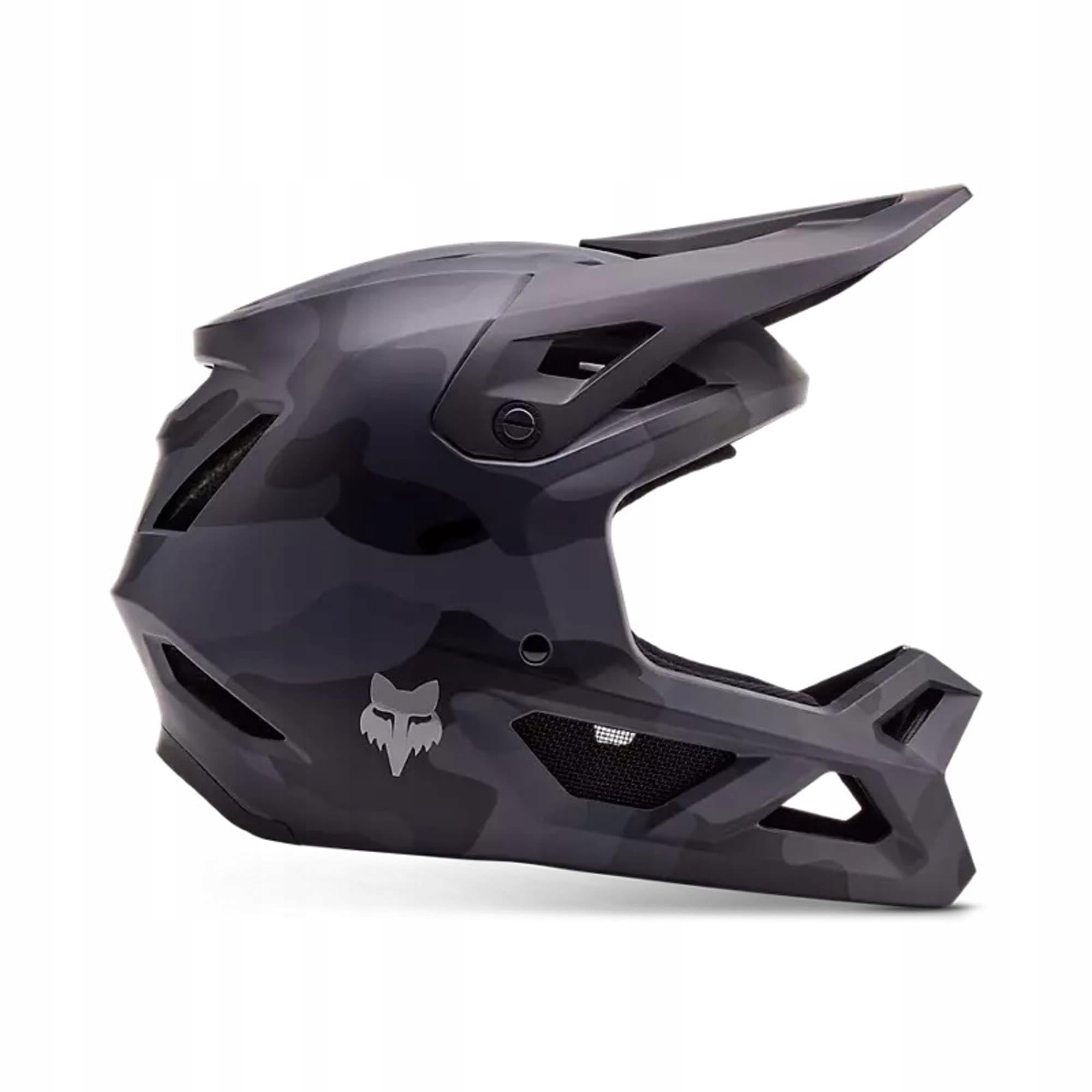 Cyklistická přilba Fox Junior Rampage černá kamufláž Ym 51-52CM