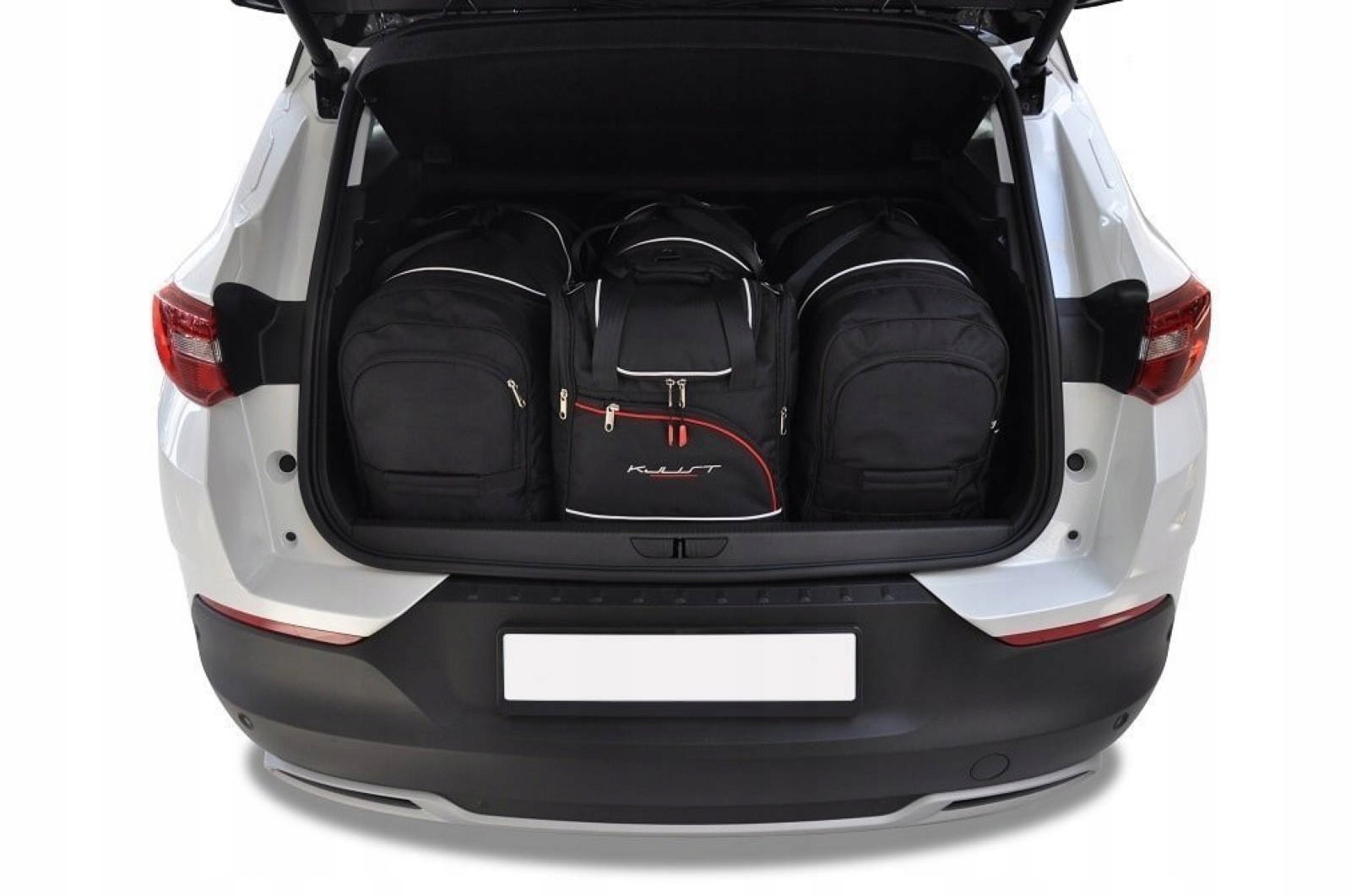 J&j Automotive Sada 4ks cestovných tašiek Aero pre Opel Grandland X 2017+