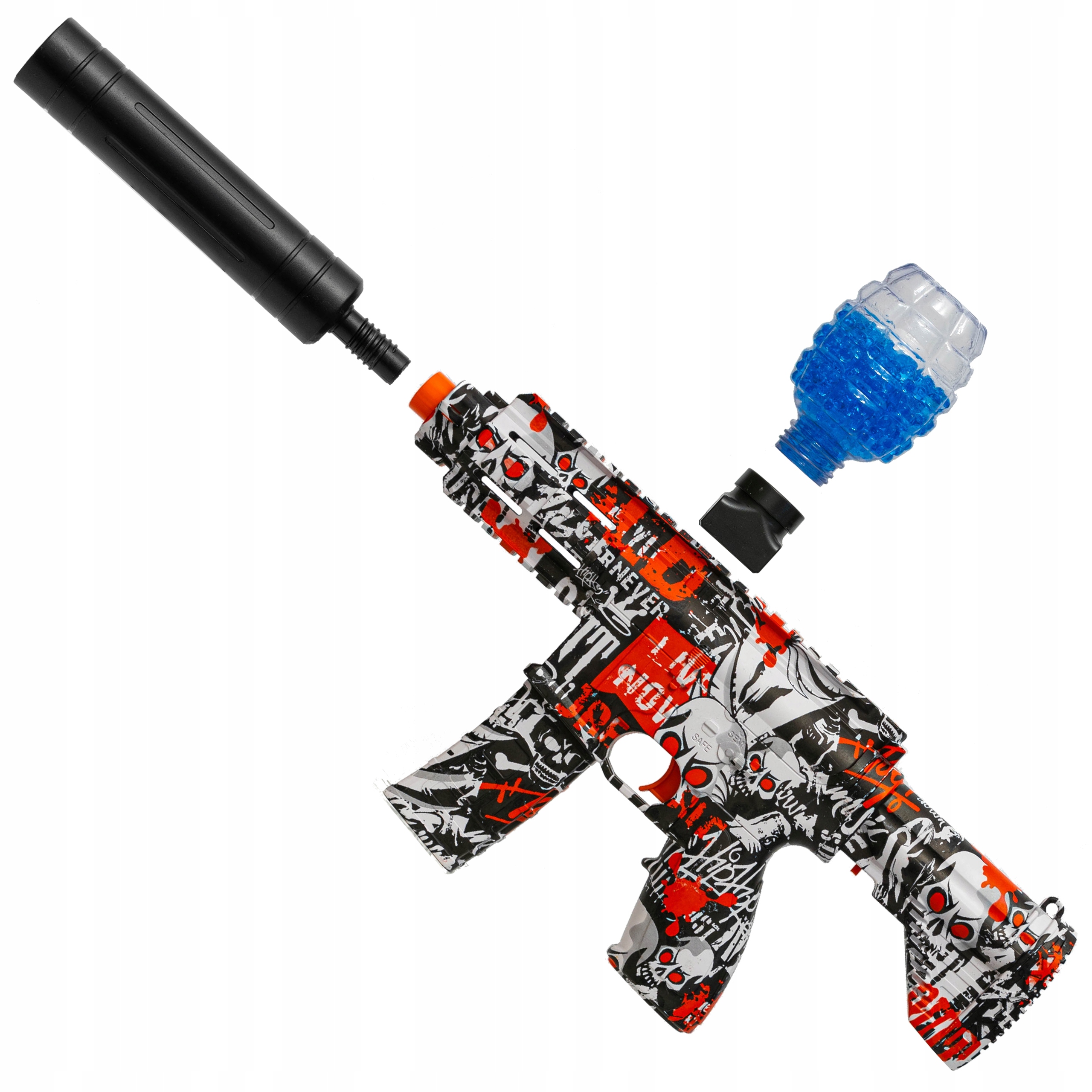 PISTOLET NA KULKI ŻELOWE KARABIN M4 AUTOMATYCZNY Wiek dziecka 14 lat +