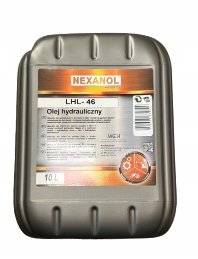 Hydraulický olej pro hydraulický systém Hydrol HL46 HL-46 Lhl 46 10L Nexanol
