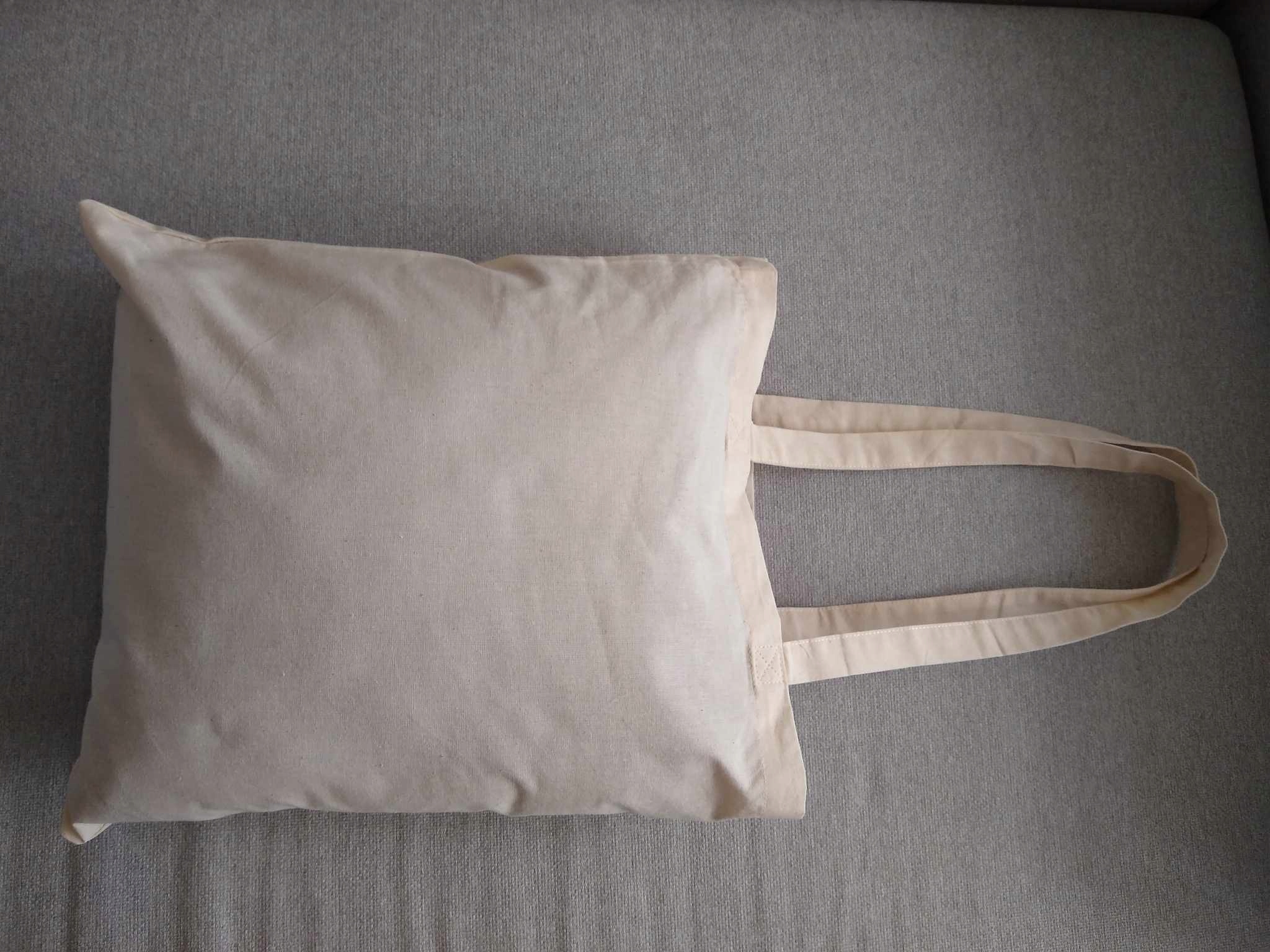 Torba bawełniana na zakupy ECO - bez nadruku Materiał dominujący bawełna