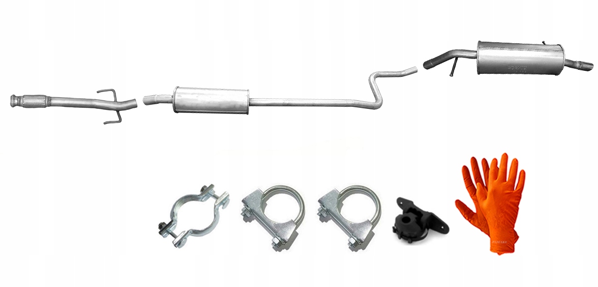 Peugeot 2008 1.6 VTi 16v 88 kW (od 03/2013) Výfukový Systém