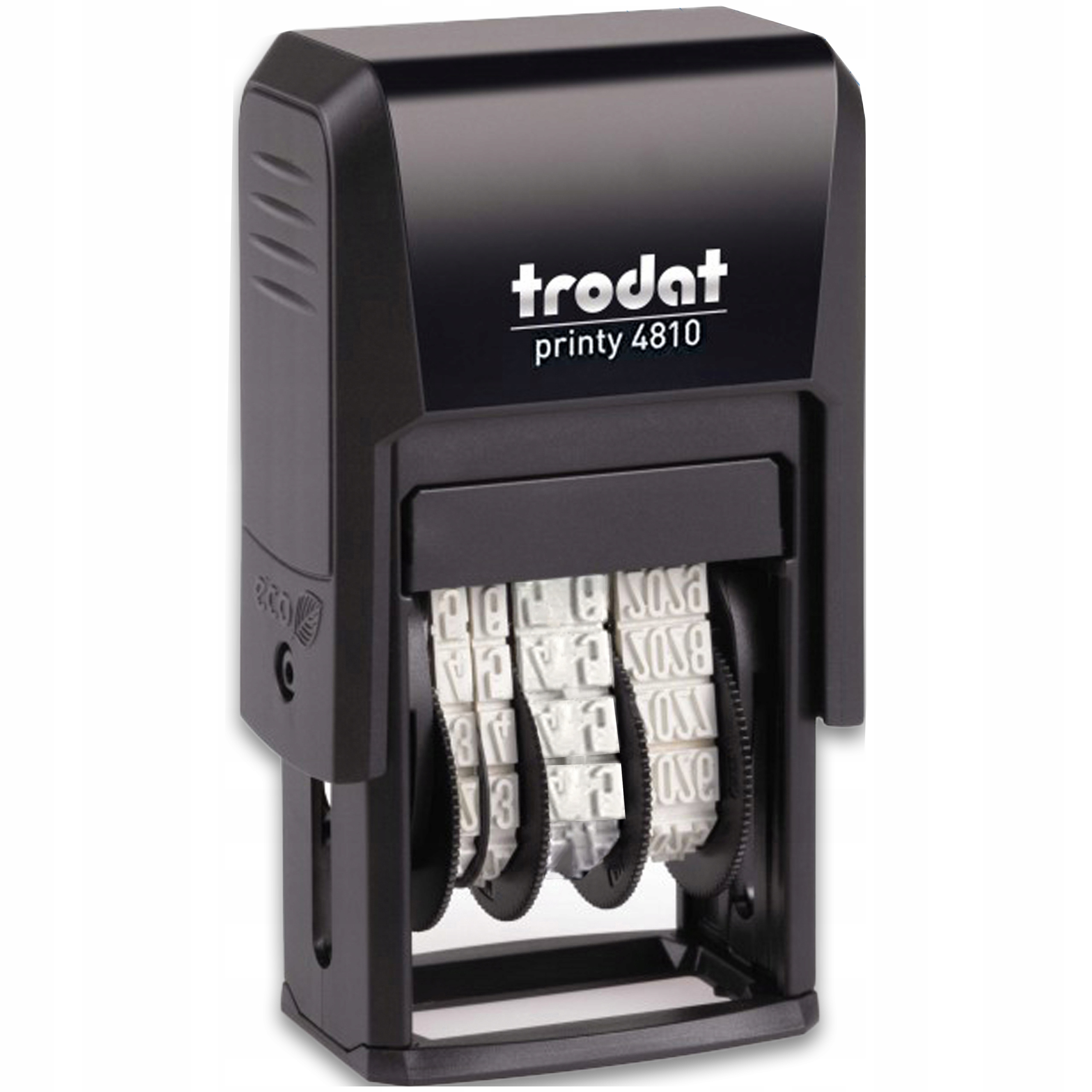 PIECZĄTKA DATOWNIK TRODAT 4810 CYFRA DATA ROK MIESIĄC DZIEŃ CZARNY ISO Kod producenta 4810