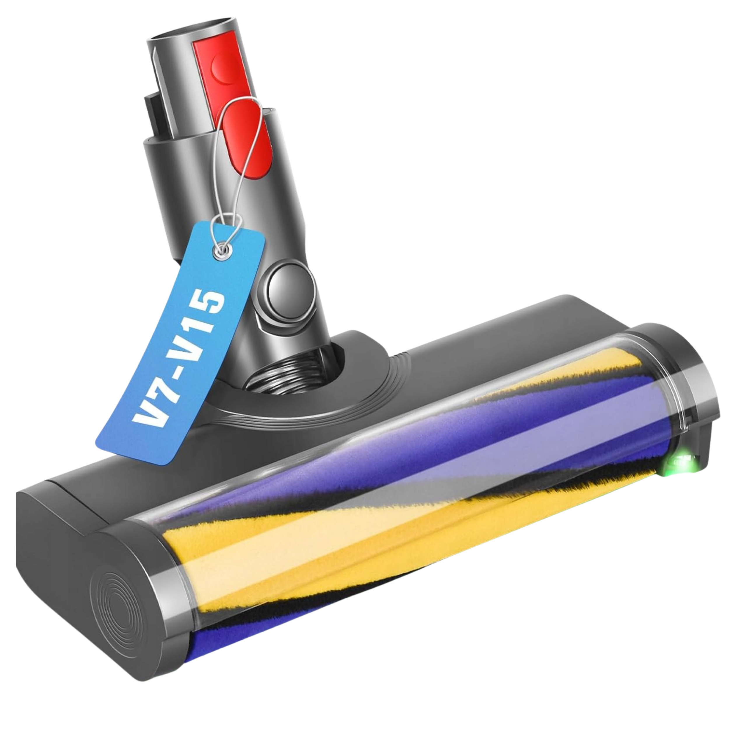 Náhradní kartáč pro Dyson V7-V15, měkké Led světlo pro tvrdou podlahu