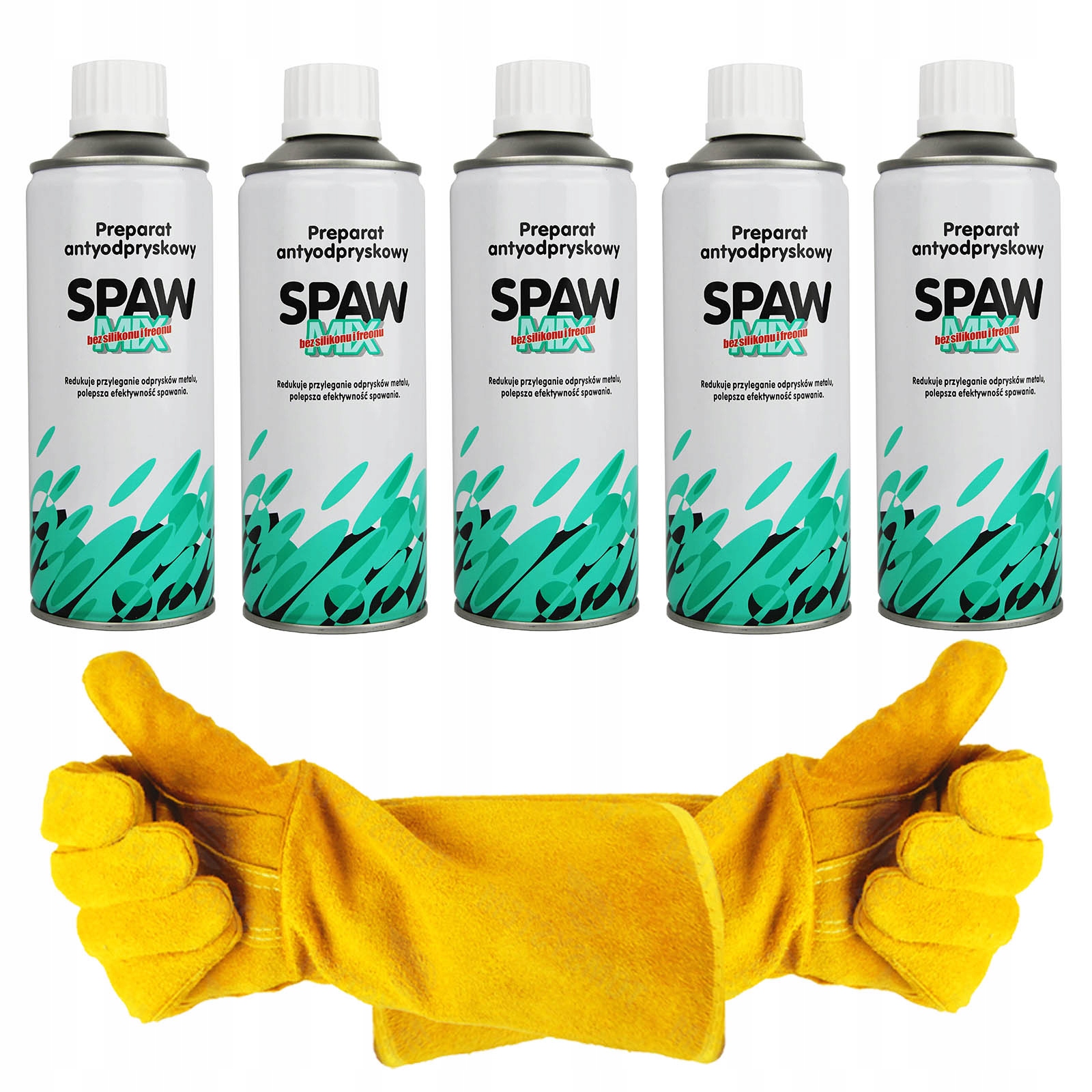 ZESTAW – ŚRODEK ANTYODPRYSKOWY SPAWMIX + RĘKAWICE