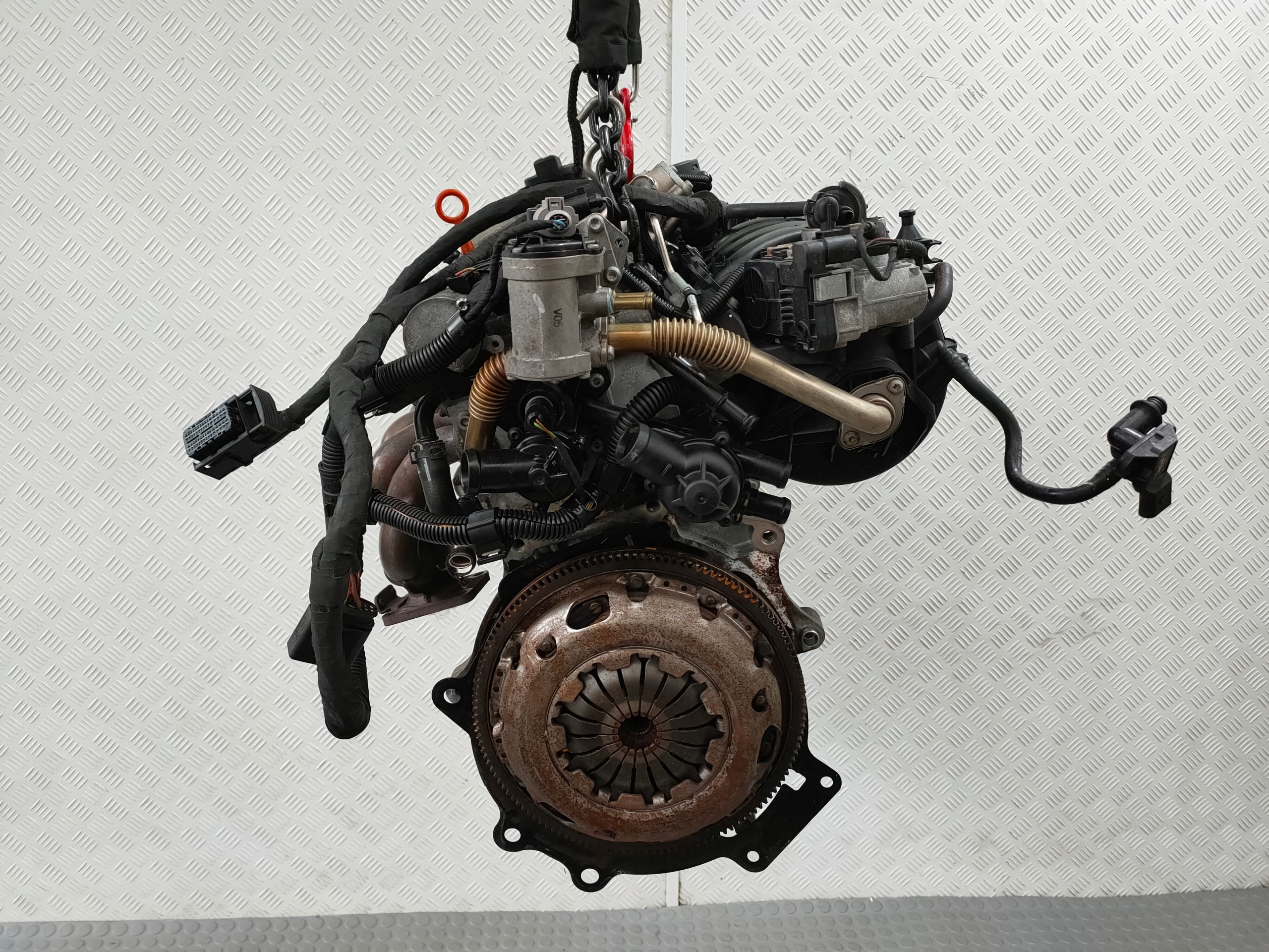 VW GOLF V PASSAT 05-11 engine complete 1.6 FSI 115KM BLF 158tys. warrenty