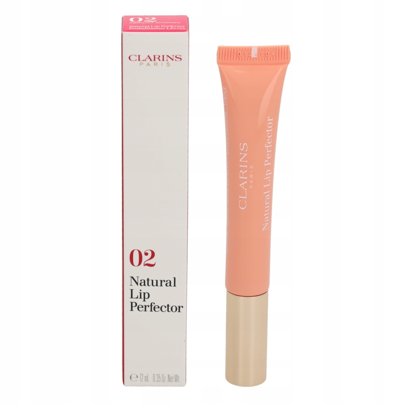 CLARINS LIP PERFECTOR lesk na pery 02 Apricot Shimmer