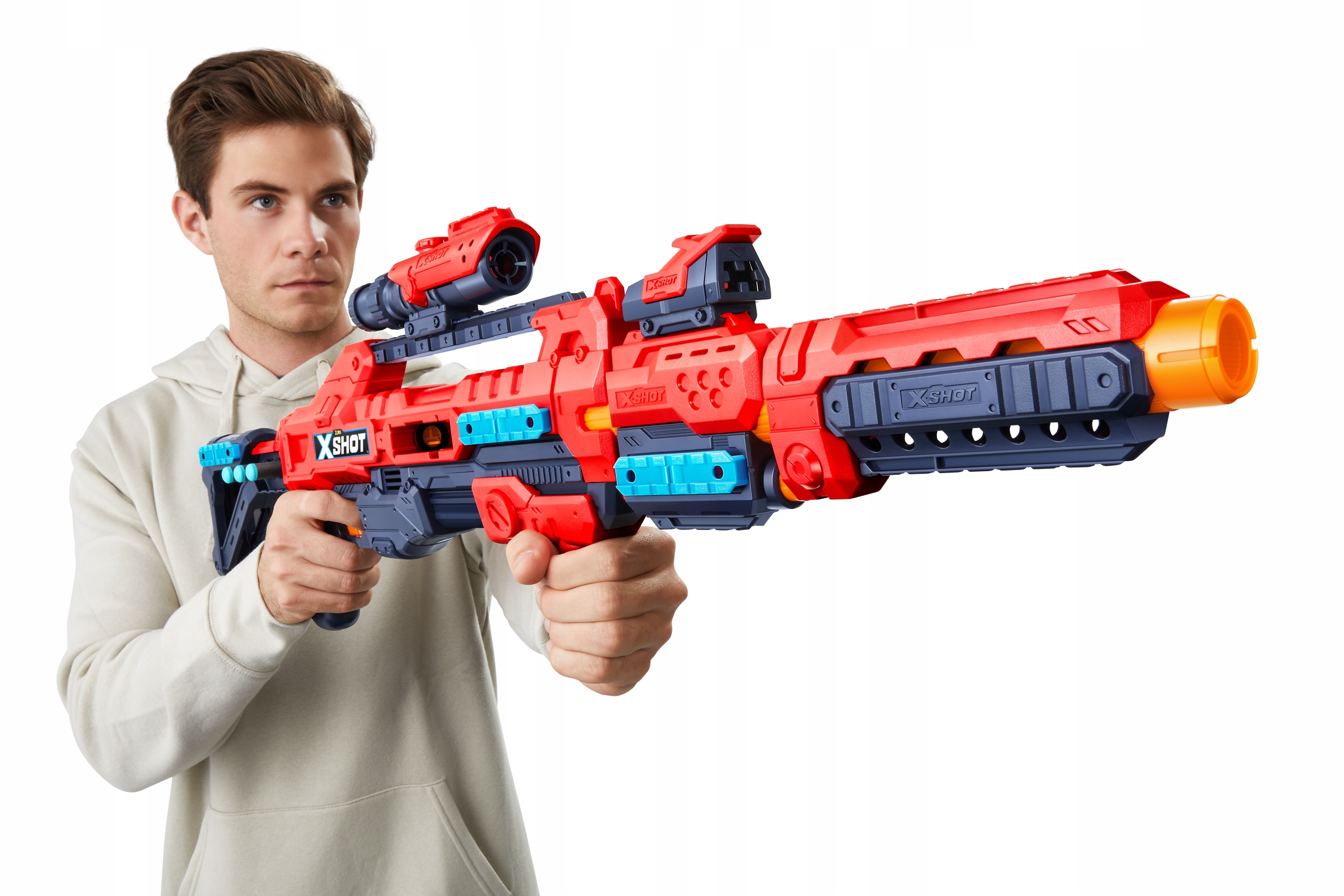 X-SHOT SNAJPERKA REGENERATOR + STRZAŁKI NERF Materiał plastik inny