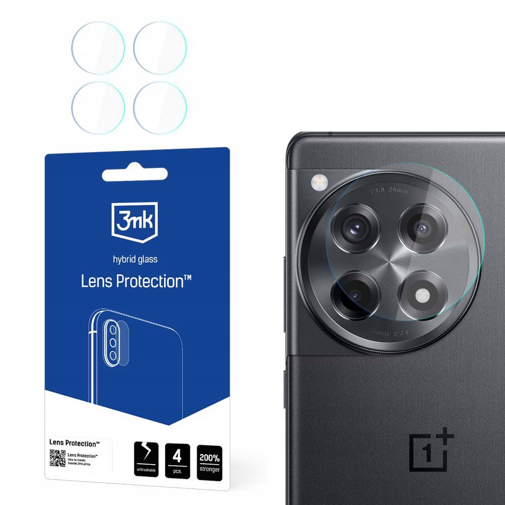 Ochrona Na Obiektyw Aparatu Do Oneplus 12R 3MK Lens Protection